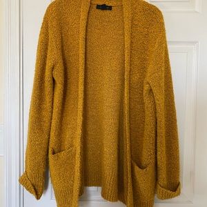 Atmosphere Mustard Yellow Cardigan